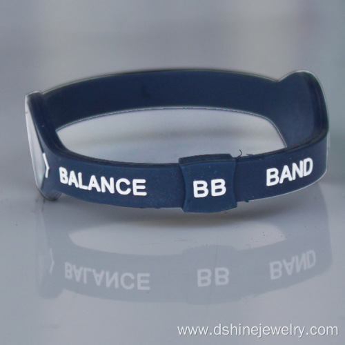 Promotional Custom Energy Wristband Sport Silicon Bracelet